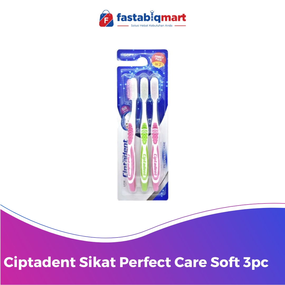 Ciptadent Sikat Perfect Care Soft 3pc