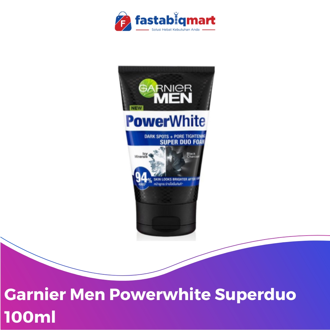 Garnier Men Powerwhite Superduo 100ml