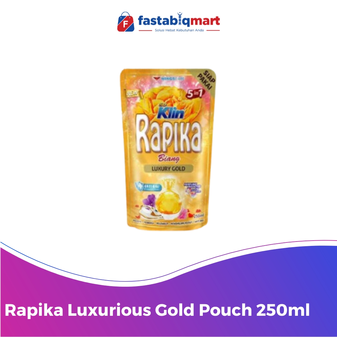 Rapika Luxurious Gold Pouch 250ml