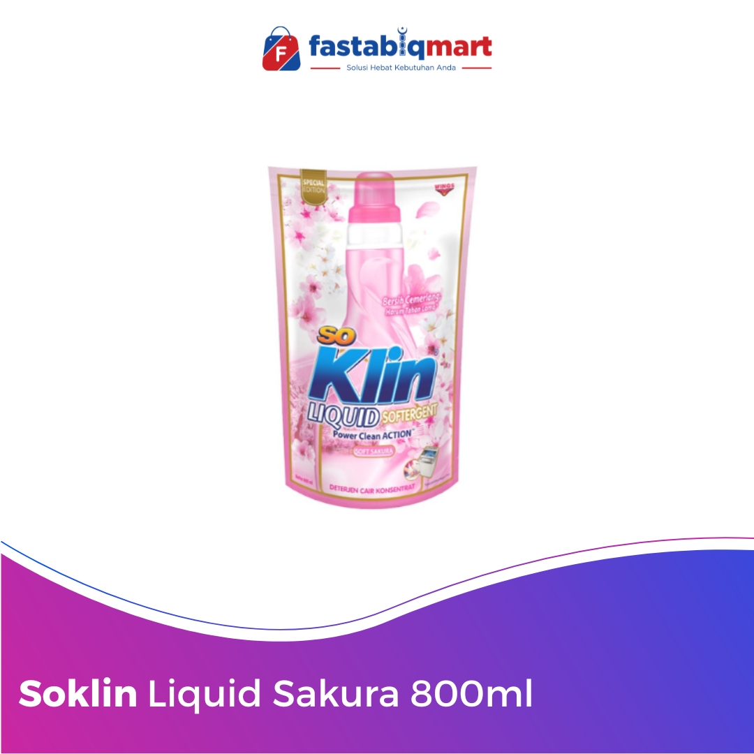 Soklin Liquid Sakura 800ml