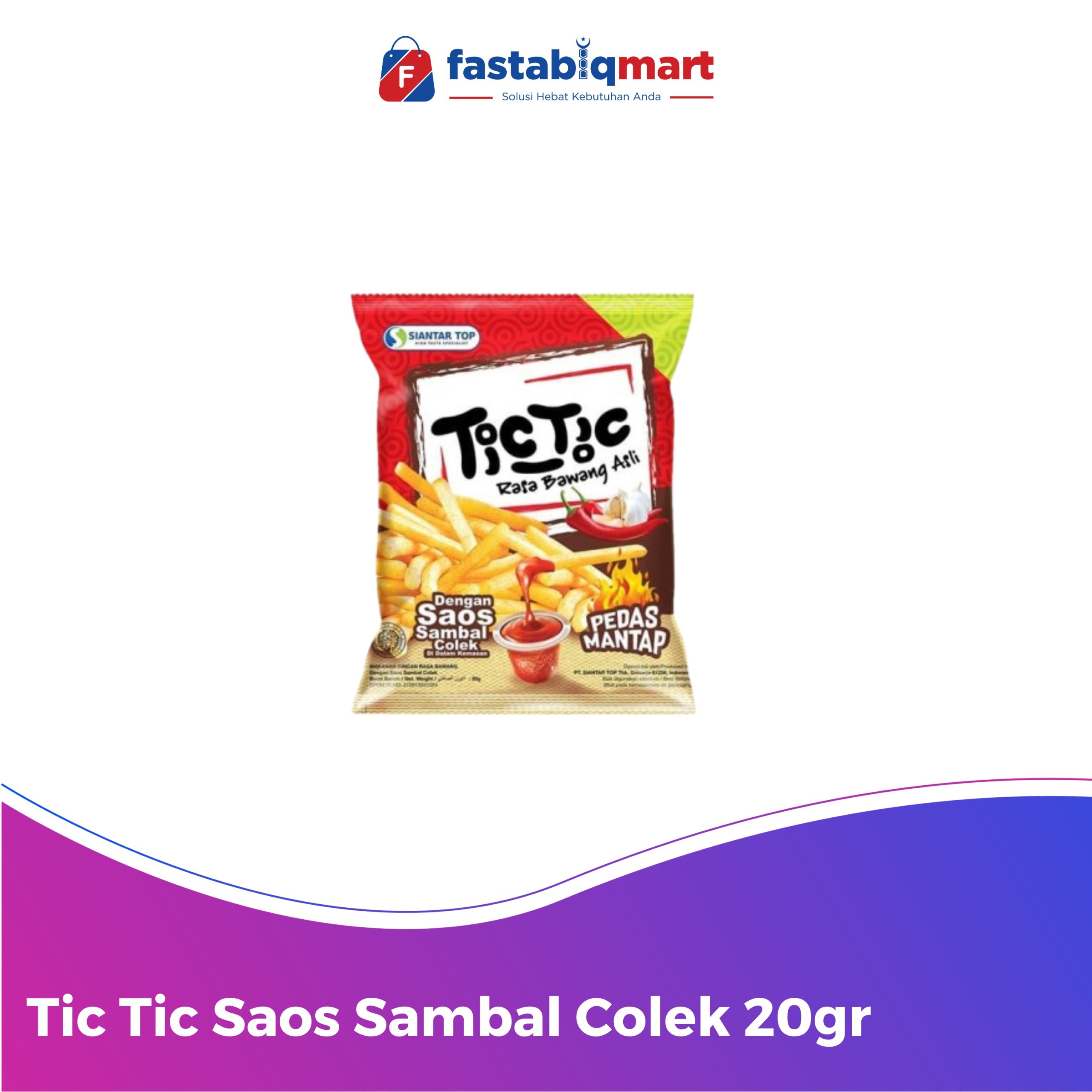 Tic Tic Saos Sambal Colek 20gr