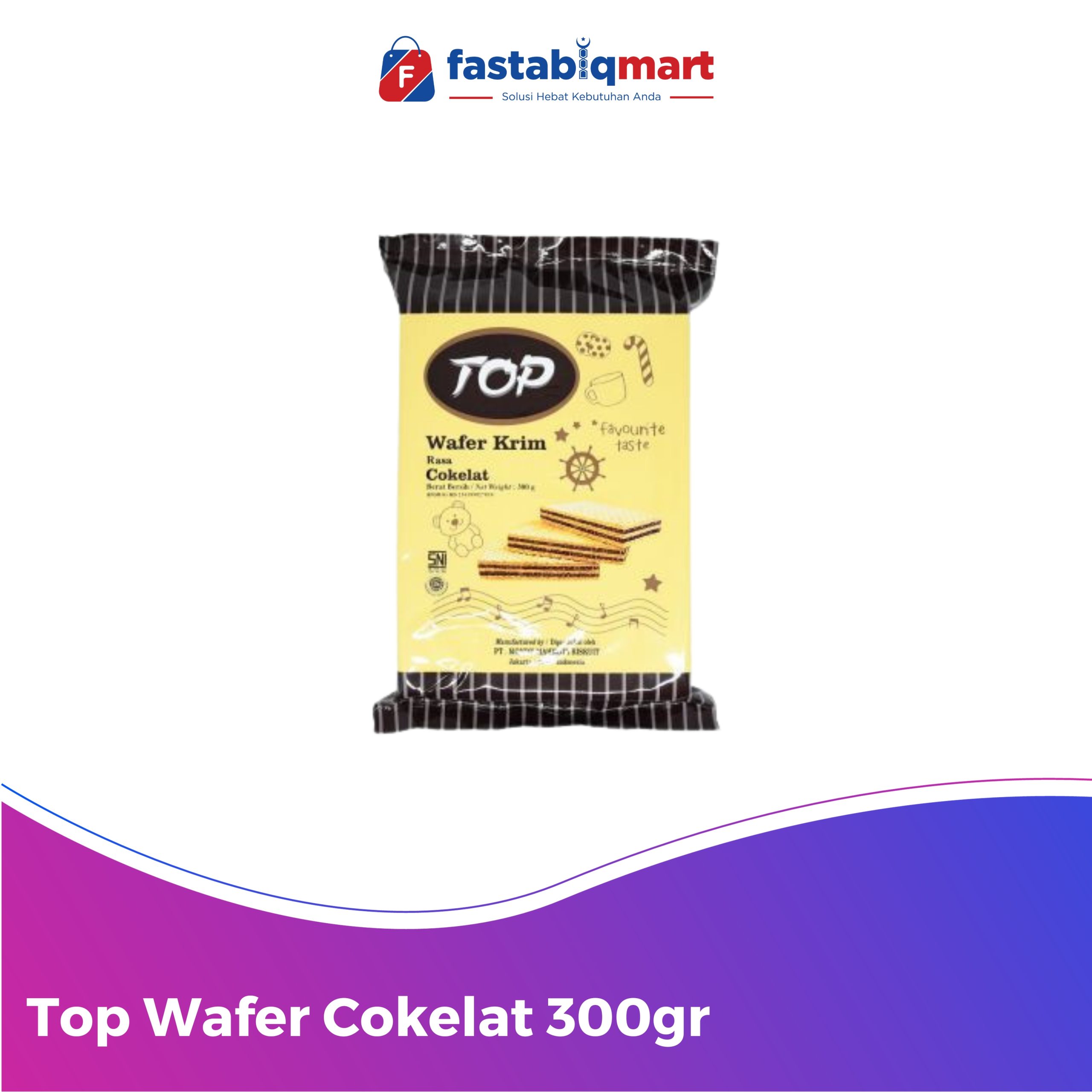Top Wafer Cokelat 300gr