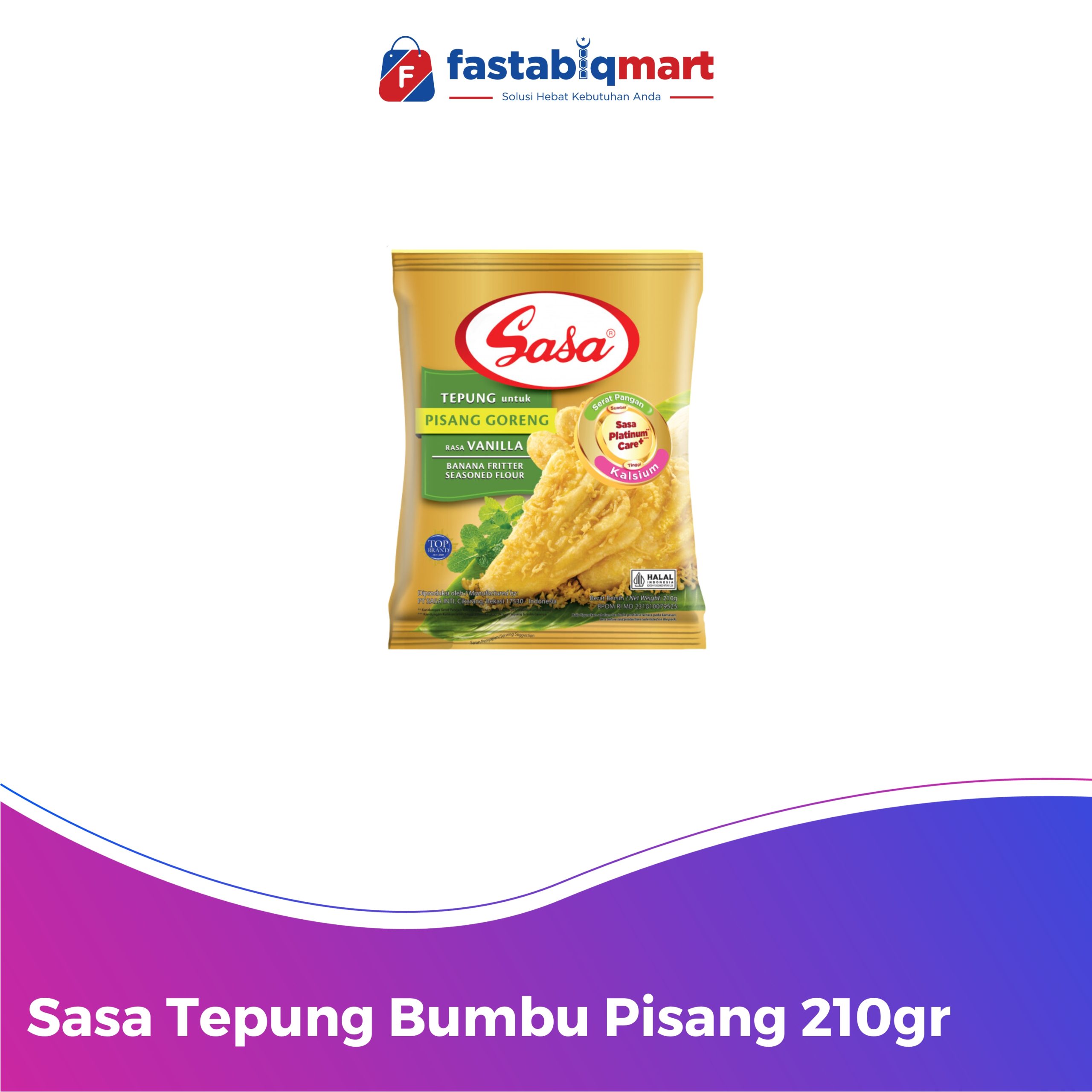 Sasa Tepung Bumbu Pisang 210gr