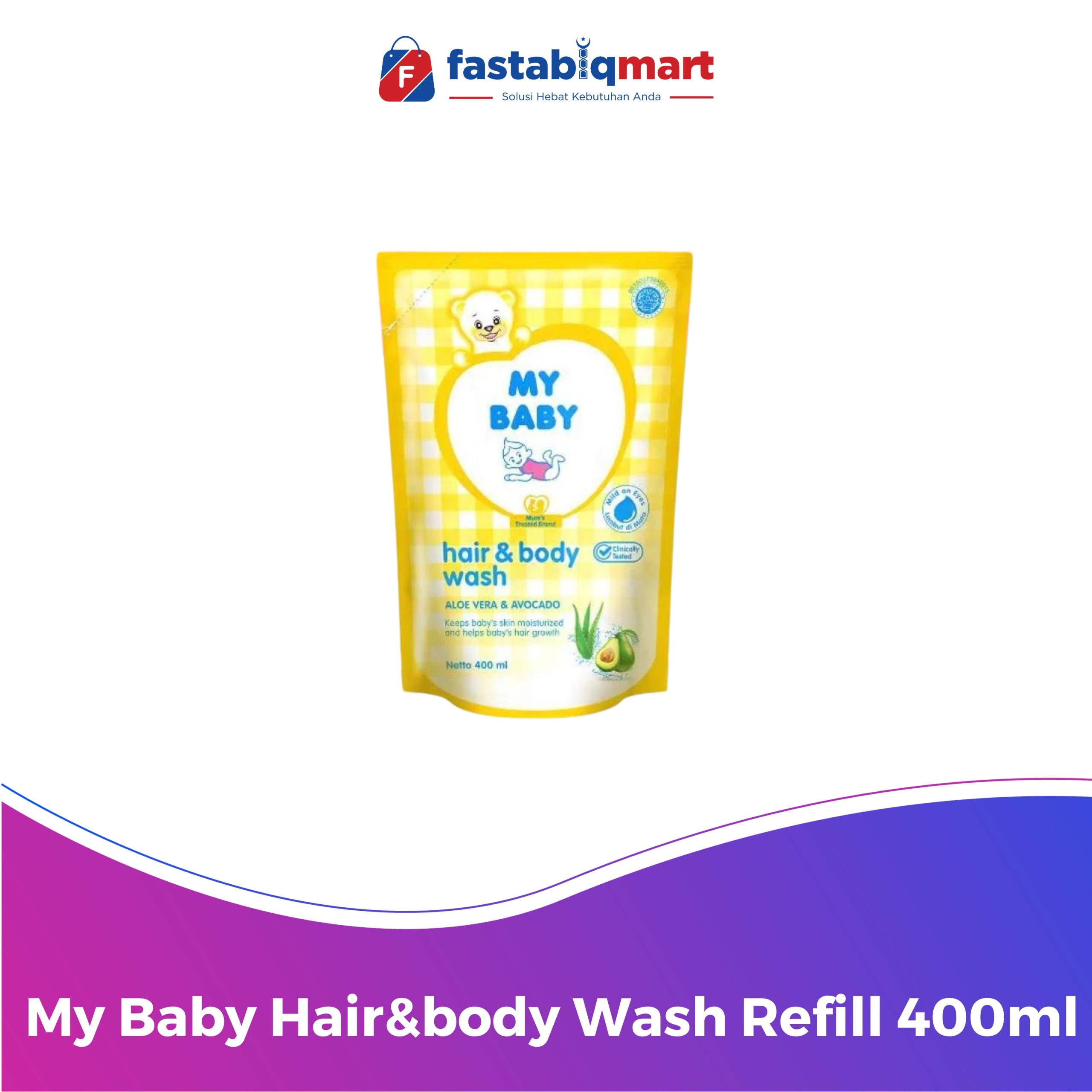My Baby Hair&body Wash Refill 400ml