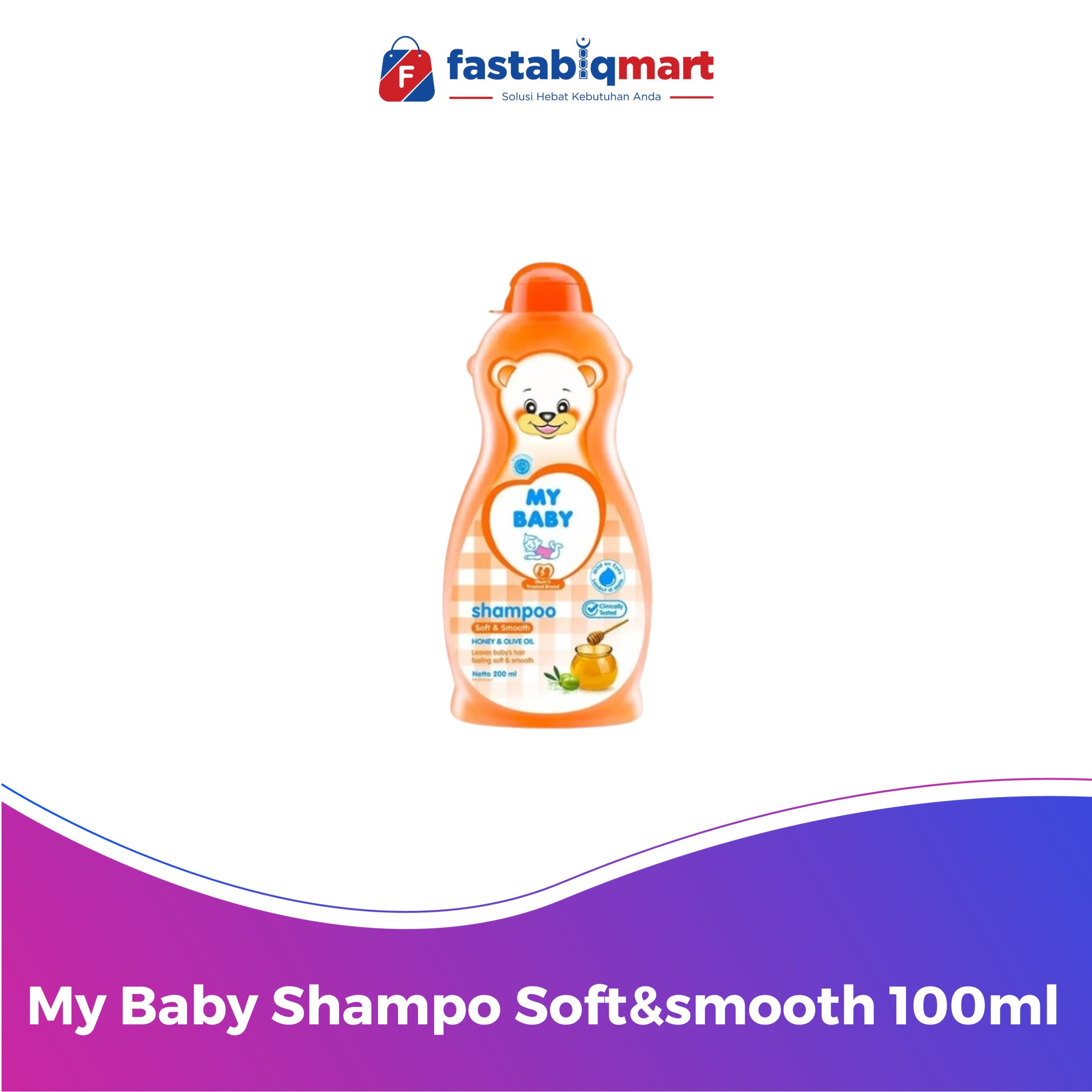 My Baby Shampo Soft&smooth 100ml