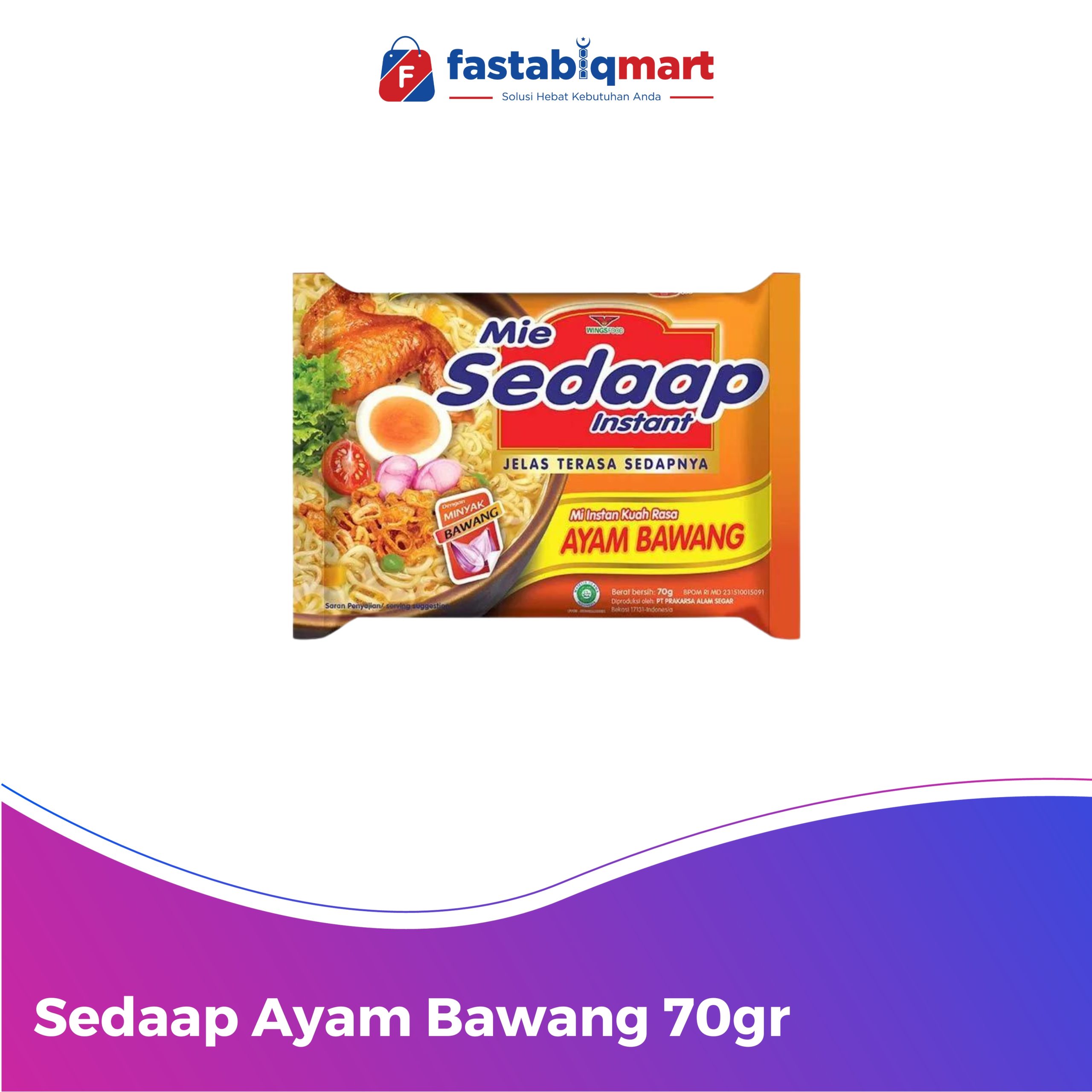 Sedaap Ayam Bawang 70gr