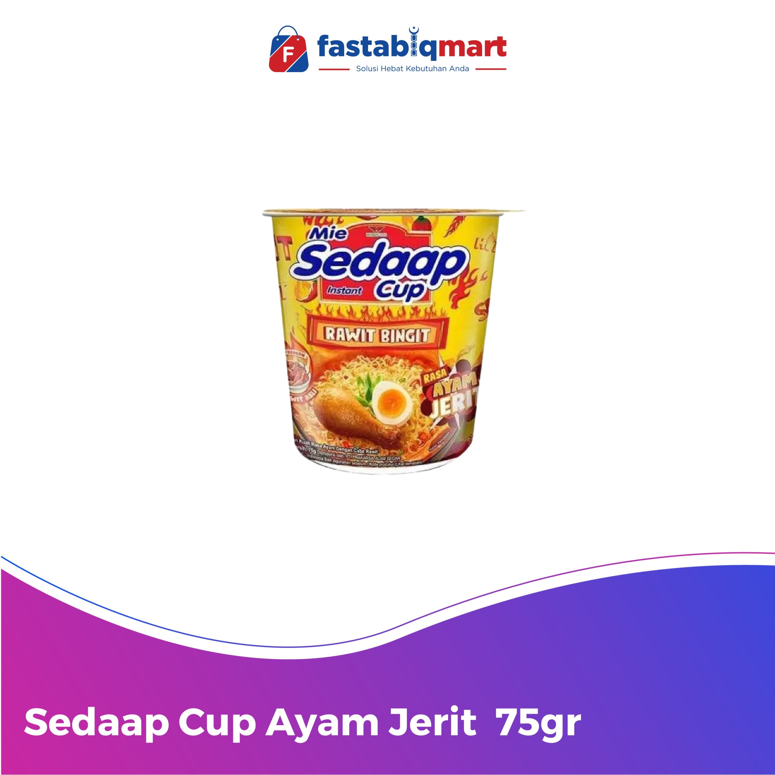 Sedaap Cup Ayam Jerit 75gr
