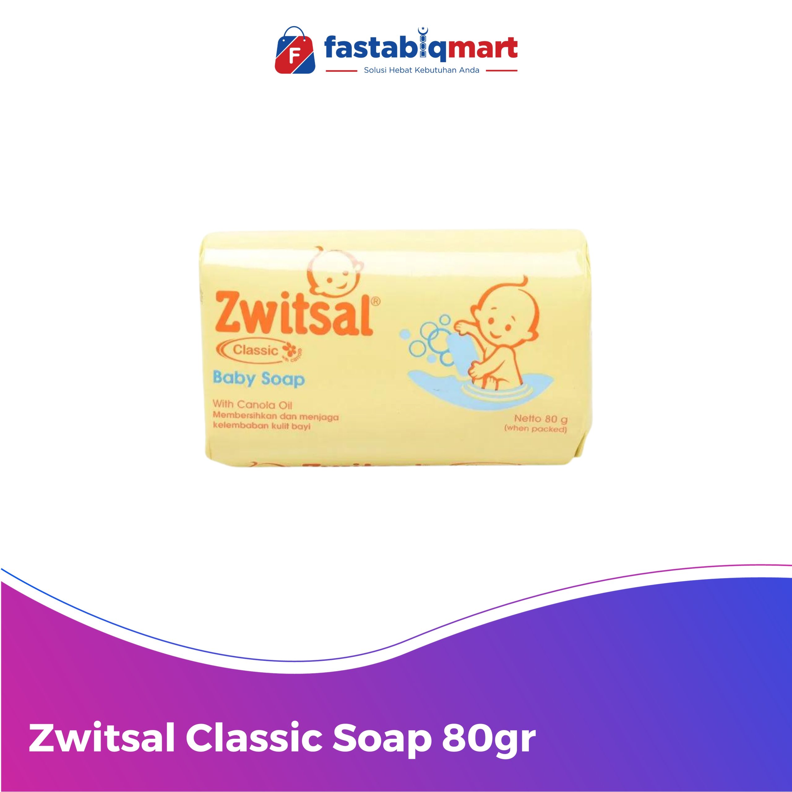 Zwitsal Classic Soap 80gr